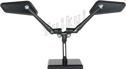 Miniatura 5 de Motocicleta Universal Espejos CNC Aluminio Espejo M10 M8 Espejo retrovisor duradero para Yamaha FZ-09 2014-2017/FZ1 N 2006-2015/XSR