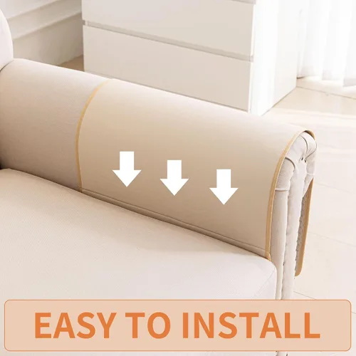 Miniatura 6 de HAOMAIJIA Organizador antideslizante de reposabrazos para sofá, organizador de almacenamiento lateral para sillón y mesita de noche, para sofá