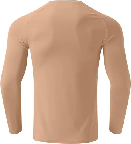 Miniatura 87 de Camisas de compresión atléticas de manga larga para hombre, capa base, camisa de entrenamiento atlético, camisas de compresión, camisetas deportivas