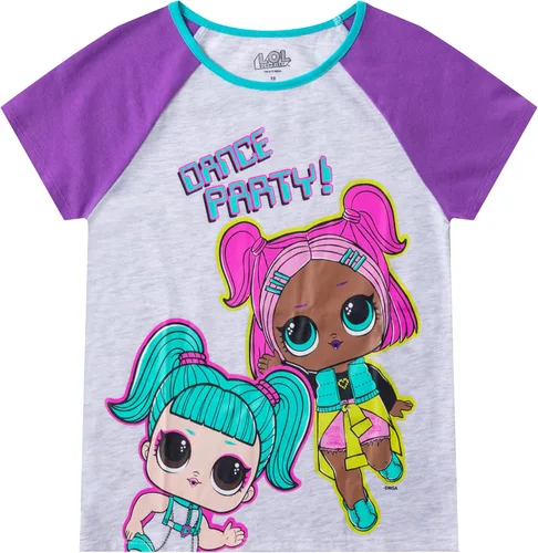Miniatura 2 de L.O.L. Surprise! Conjunto de camiseta y pantalones cortos de manga corta para niñas pequeñas y grandes
