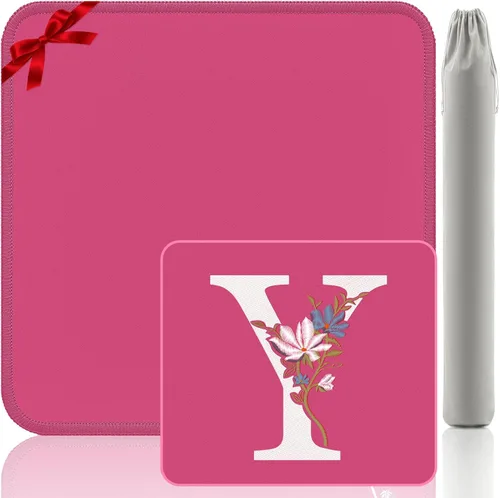 Miniatura 12 de Tapete Mahjong para mesa, neopreno antideslizante con reducción de ruido, 32.4 x 32.4 pulgadas, azul, perfecto para mahjong americano, póker