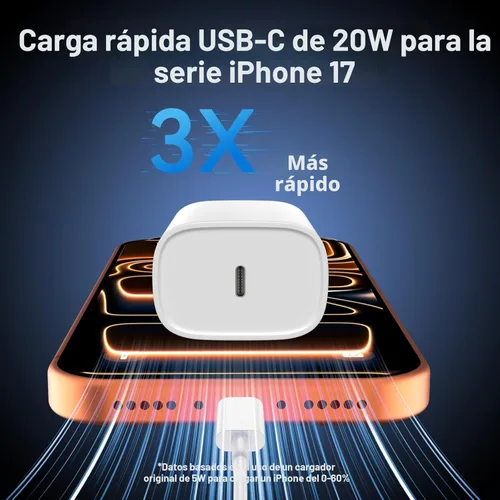 Miniatura 2 de Cargador de carga rápida para iPhone 17 16 y 15, cargador USB C tipo C de 10 pies de largo, cable de carga rápida para iPhone 17/Pro/Pro Max/17