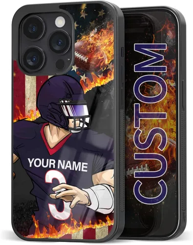 Miniatura 37 de Fundas de teléfono personalizadas con diseño deportivo para fanáticos para iPhone 11, 12, 13, 14, 15, 16 Pro Max Plus Mini X 7 8 SE para Samsung