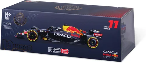 Miniatura 7 de Bburago 1:24 Carrera Oracle Red Bull Racing RB18 (2022) con Driver 'Pérez #11