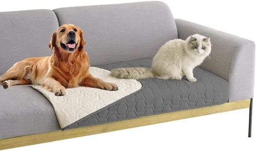 Miniatura 27 de Tcksstex - Funda impermeable y antideslizante para cama de perro, manta para mascotas, sofá, colchón protector para incontinencia de coche, funda