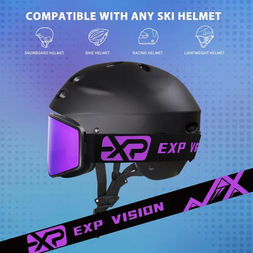 Miniatura 6 de EXP VISION Gafas de Esquí/Snowboard Parent-child Gafas de Nieve Sobre Gafas para Hombres, Mujeres, Adolescentes y Niños
