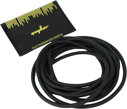 Miniatura 2 de Guyker Tubo de goma de látex natural 10M de longitud, banda para arpón, tirachinas y como tubo de cacería, tubo de goma de 3mm (ID) x 6mm (OD), Negro