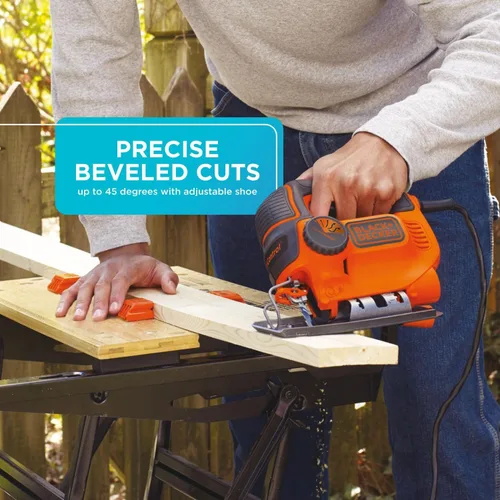 Miniatura 8 de Sierra de calar BDEJS600C de BLACK+DECKER, 5.0 amp