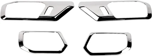 Miniatura 7 de RAZPOY Accesorios para Ford Bronco 2021 2022 Cubierta de manija de puerta interior Marco Adhesivo protector Decoración interior (negro)