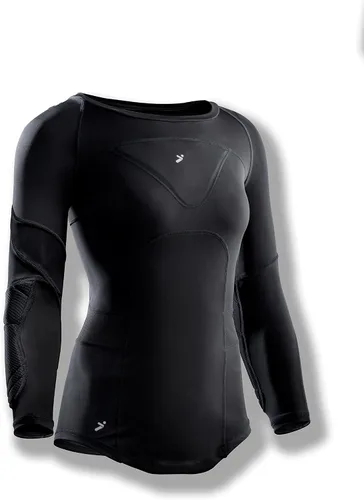 Storelli BodyShield GK - Camiseta interior para mujer, protección mejorada en el pecho y las canaletas, color negro, talla M