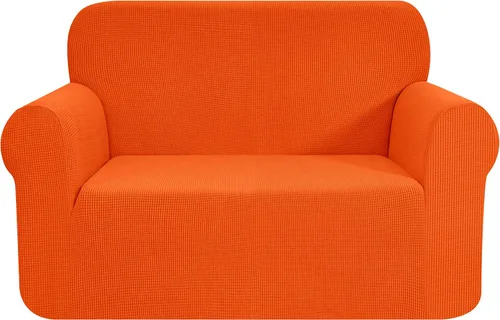 Miniatura 92 de CHUN YI - Funda elástica de 1 pieza para sillón grande, funda protectora suave de Jacquard con elastano, detalle de cuadros y parte inferior