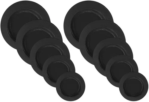 Tapones de goma para hucha para agujeros, cubierta inferior o tapones, suministro de dinero, 10 Uds