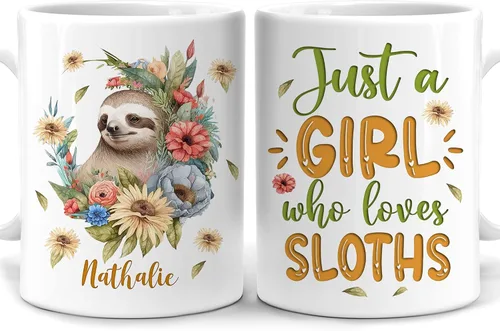 Miniatura 41 de Hyturtle Regalos Personalizados Amante de Ranas - Solo Una Chica Que Ama Las Ranas Taza de Café Personalizada con Nombre en Cerámica de 11oz - Idea