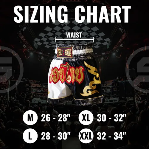 Miniatura 6 de Pantalones cortos clásicos de Muay Thai para hombres y mujeres, boxeo, kickboxing, alto grado, artes marciales mixtas, ropa de entrenamiento