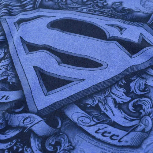Miniatura 5 de Popfunk Superman Winged S Shield Logo All Over T Shirt