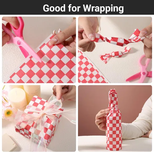 Miniatura 7 de EUSOAR Papel de envoltura para sándwich, 200 hojas de pergamino para hornear, cera seca, papel de delicatessen resistente a la grasa