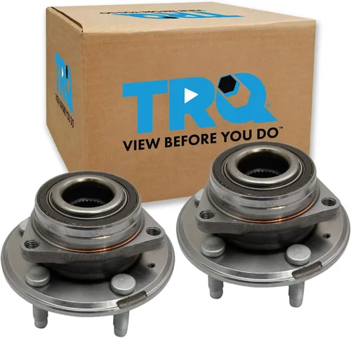 Miniatura 62 de TRQ Juego de conjunto de rodamiento de rueda delantera y buje de 2 piezas Compatible con Chevrolet Cobalt 2005-2010 HHR 2006-2011 Pontiac G5