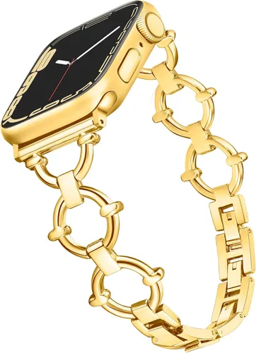 Correa en forma de O compatible con Apple Watch Band de 1.614 in, 1.575 in, 1.654 in (S10/11) 1.496 in, iWatch Series 11 10 9 8 7 6 SE 5 4 3,