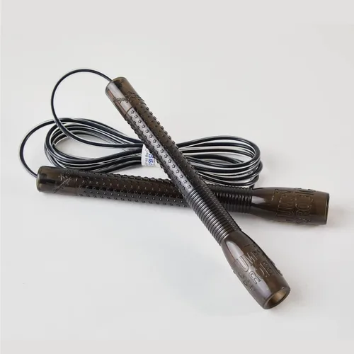 Miniatura 21 de Cuerda de saltar de ejercicio para cardio, boxeo, crossfit, cuerda de saltar ajustable para hombres y mujeres, ligera, sin enredos, fabricada