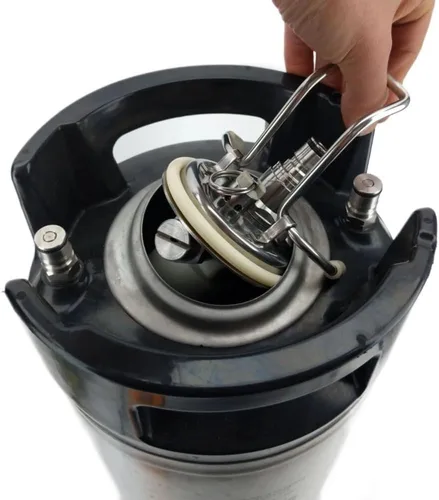Miniatura 4 de Carbonatador de agua de soda continua Tapa,Carbonatador de soda Carbonatación - Solución continua de agua de soda Plata