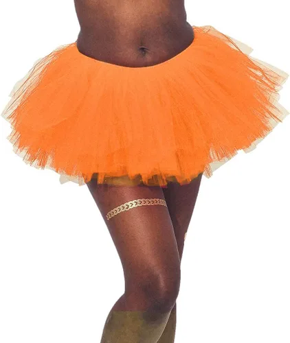 Miniatura 10 de REETAN Falda tutú de ballet de 6 capas de tul corto tutús para mujer