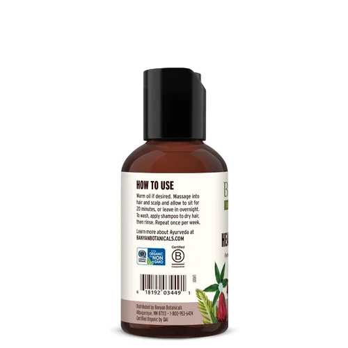 Miniatura 7 de Banyan Botanicals Bhringaraj & Amla - Aceite orgánico para el cabello, tratamiento ayurvédico para el cuero cabelludo y el cabello para cerraduras