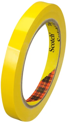 Miniatura 8 de Scotch 3M Cinta de codificación de colores 690, negro, 1/2" x 72 yardas (0.472 in x 216.5 ft), ideal para codificación de colores y cierre