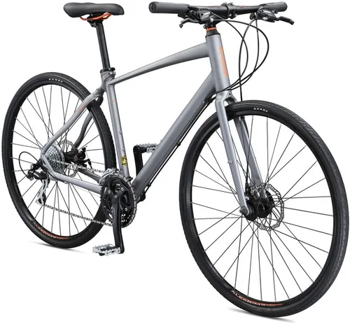 Miniatura 9 de Schwinn Vantage - Bicicleta híbrida deportiva para hombres y mujeres, transmisión de 21 o 24 velocidades, marco de aluminio, barra plana, frenos