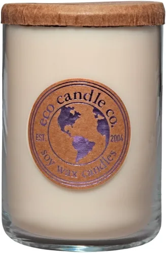 Miniatura 13 de Eco Candle Co. Vela Reciclada, Gardenia y Guayaba, 6 oz. – Aromas de Gardenia, Jazmín, Guayaba y Verdes Tropicales – 100% Cera de Soja, Sin Plomo