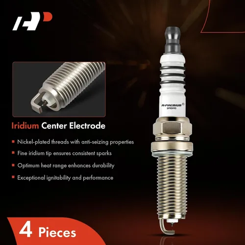 Miniatura 3 de A-Premium Bujías de Doble Iridio Compatibles con Toyota Corolla 2015-2019, Corolla iM 2017-2018, Prius 2015, Prius Plug-In 2015, Prius V 2015-2017