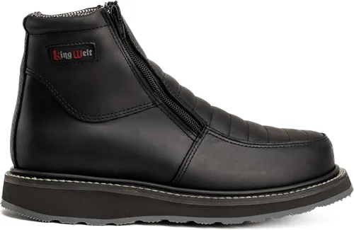 Miniatura 7 de King Welt Ultra Flex 6 "339 cremallera doble densidad ligero hombres botas de trabajo Habana