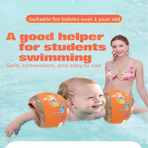 Miniatura 2 de Flotadores de natación, flotadores de brazo de dinosaurio para niños de 1 a 4 años de edad, flotadores de brazo para piscina de 13 a 44 libras