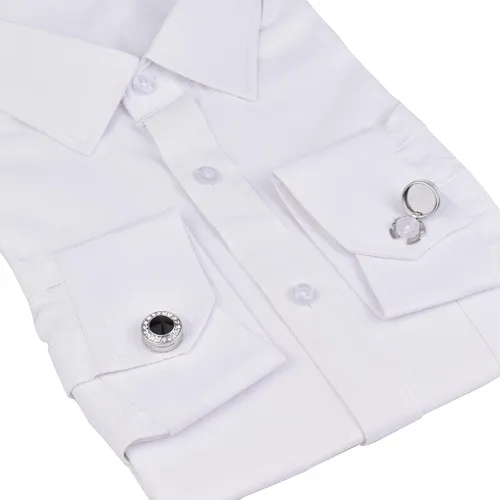 Miniatura 4 de Cubiertas de botón para camisas de hombre con cubierta de botón de diámetro de 0.7in