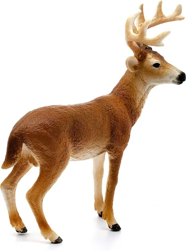 Miniatura 7 de Schleich Wild Life, Figura de Animal, Juguetes de Animales para Niños y Niñas de 3-8 Años de Edad, Venado de Cola Blanca, Edades 3+