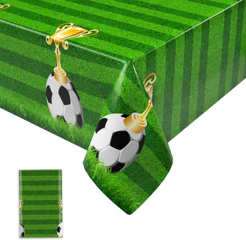 Miniatura 5 de TAOYE Paquete de 3 manteles de fútbol