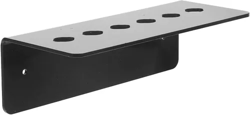 Miniatura 9 de 3 piezas de soporte de peluquería estante de herramientas para almacenamiento montado en la pared maquillaje Caboodle Scissor Rack organizador