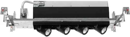 Miniatura 2 de WAC Lighting MT-4LD116N-S27-BK Carcasa para módulo de precisión LED de 1 luz, Spot, 2700K
