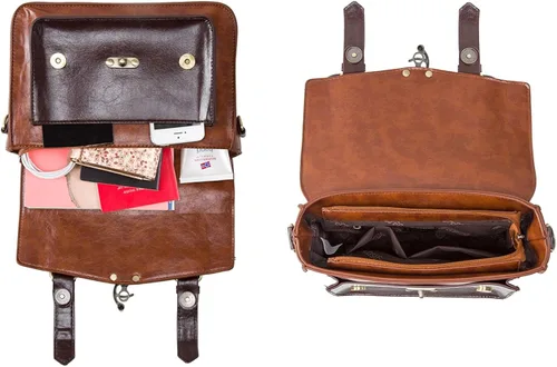 Miniatura 4 de ECOSUSI - Bolso bandolera de piel sintética para niña