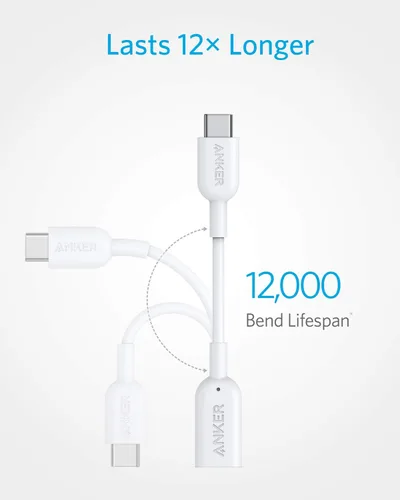 Miniatura 5 de Anker Adaptador de audio USB-C a Lightning (solo audio, no admite carga) (blanco)