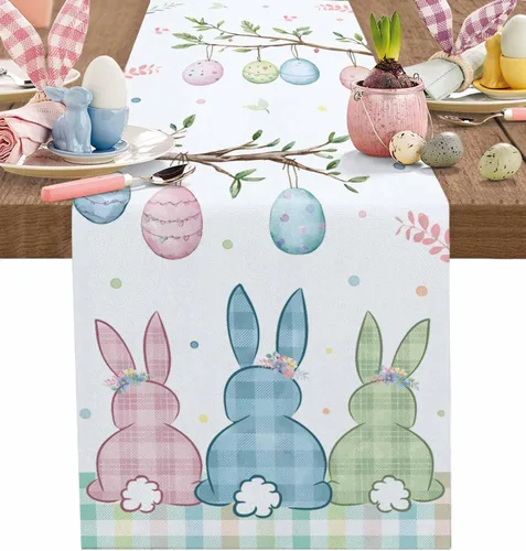Miniatura 17 de Juego de 1 mantel individual gris de Navidad, manteles individuales de enanos de invierno y cardenales antideslizantes, manteles individuales