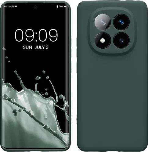 Miniatura 103 de kwmobile Funda compatible con Xiaomi Redmi Note 11 / Note 11S - Funda protectora de silicona TPU suave y delgada - Azul Báltico