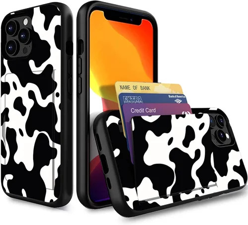 Miniatura 113 de Funda para iPhone Air, funda tipo cartera con ranura para tarjeta oculta, a prueba de golpes, TPU y PC, funda protectora de doble capa para iPhone