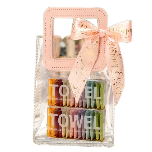 Toalla comprimida para tableta, toalla facial portátil, reutilizable, paquete de 56 toallas desechables húmedas y secas, toalla para bebé o toalla