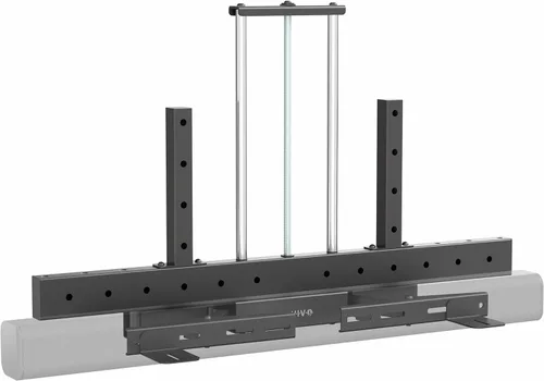 VIVO Soporte universal para TV de barra de sonido para pantallas de 32 a 100 pulgadas, ajuste de altura y profundidad, amplio rango VESA, negro,