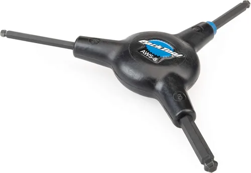 Miniatura 2 de Park Tool AWS-8 Llave hexagonal de extremo de bola de 3 vías