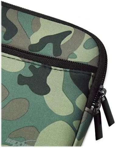 Miniatura 7 de BoxWave Funda compatible con Elgato Stream Deck XL - Traje de camuflaje con bolsillo, bolsillo de neopreno con cremallera para almacenamiento