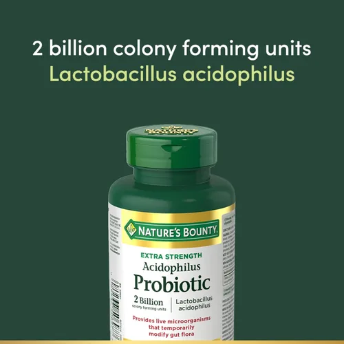 Miniatura 7 de Nature's Bounty Probiótico Acidophilus 2 mil millones, 150 cápsulas