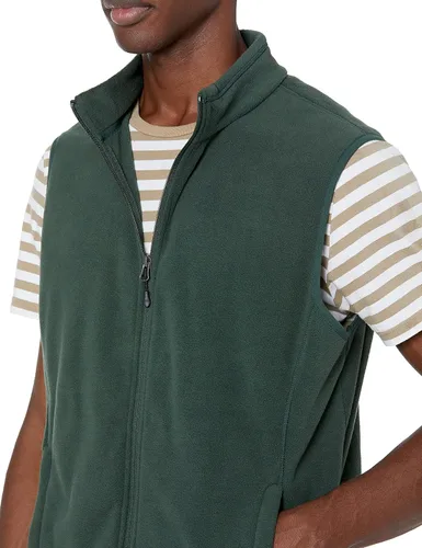 Miniatura 3 de Tienda Essentials - Camiseta polar con cierre completo, para hombre