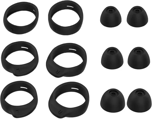 JNSA Juego de puntas de alas y orejas de repuesto compatible con Galaxy Buds/Galaxy Buds Plus (no compatible con Galaxy Buds Pro), puntas de alas 3