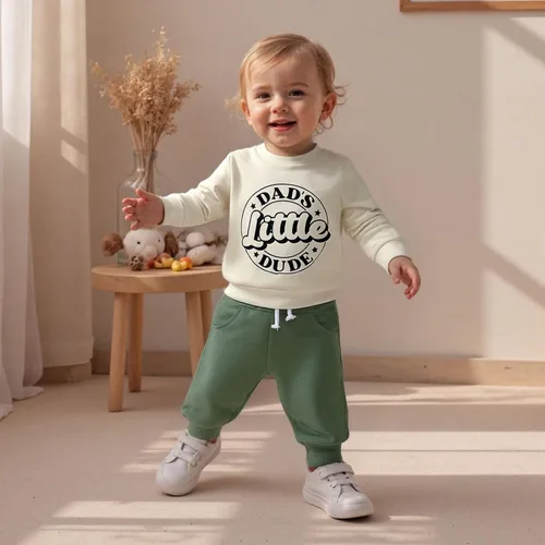 Miniatura 175 de Adobabirl Conjunto de sudadera y pantalones de Halloween para bebé, sudadera y pantalones con parche de calabaza para Halloween, otoño, ropa de bebé